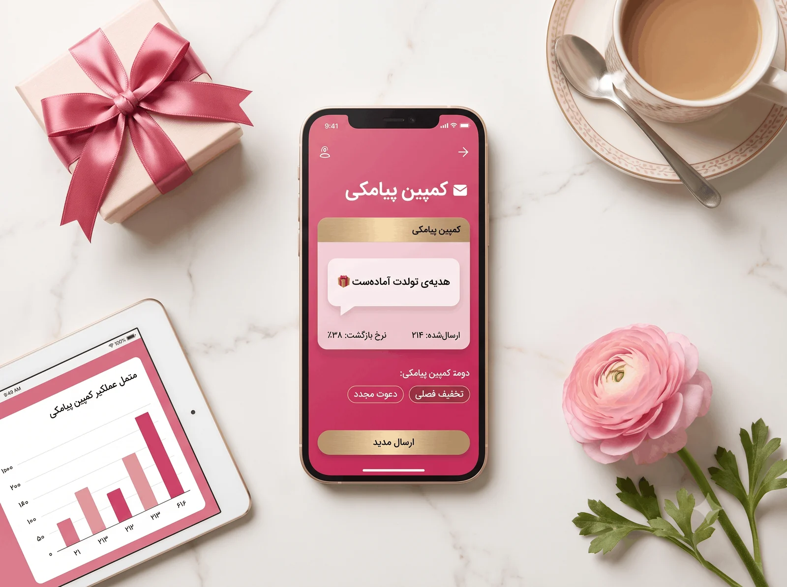 بازاریابی پیامکی را به دست خودتان بگیرید